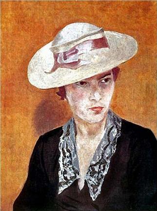 Portrait de S.I.L. au chapeau
