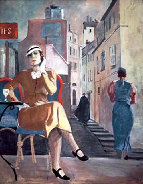A Paris, au caf�